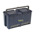 Raaco Tool Box Without Cont. - Compact 27 Professional Engineers Heavy Duty Toolbox, Including 6 Assorted Inserts.